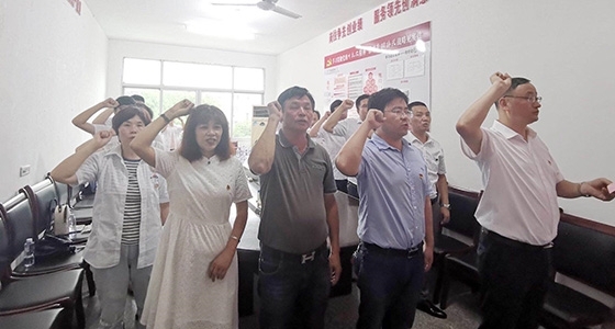 村企共建，，，，，献礼党的98岁生日